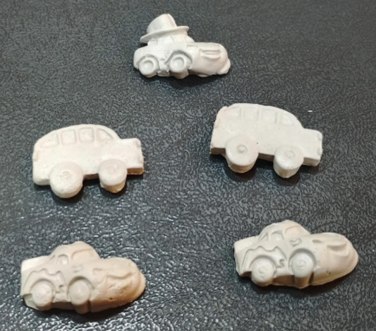 Cars Add-On Pouch — Set of 5 (Clay)