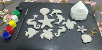 Velvio Ocean DIY Paint & Play Kit — 15 Pieces