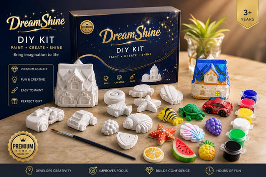 Velvio Ocean DIY Paint & Play Kit — 15 Pieces